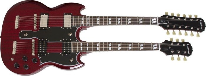 Epiphone G-1275 Double Neck Limited Edition CH Cherry