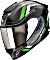 Scorpion EXO-1400 EVO II Carbon AIR Mirage schwarz/grün (verschiedene Größen) (140-440-69)