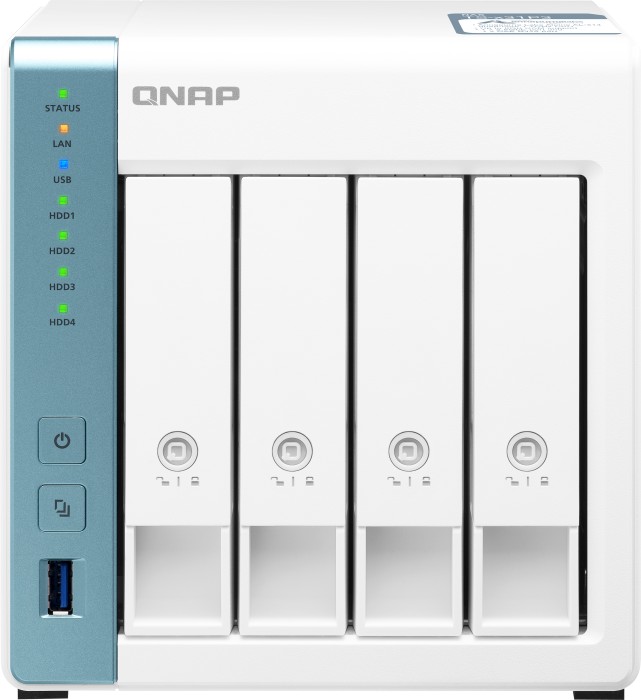 QNAP Turbo Station TS-431P3-4G, 1x 2.5GBase-T, 1x Gb LAN