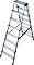 Krause Dopplo aluminium 2-częściowy drabina stojąca 2x 8 stopni (120373)