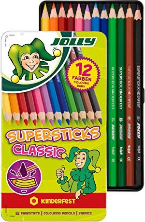 Jolly Supersticks Classics sortiert, 12er-Set