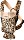 BabyBjörn mini Cotton nosidełko beżowy/leopard (021075)