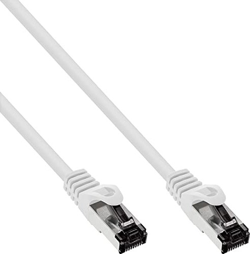 InLine kabel patch, Cat8.1, S/FTP, RJ-45/RJ-45, 10m, biały