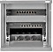 Digitus Professional DN-10 6U 10" wallmount cabinet Network set, black (DN-10-SET-1-B)