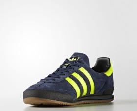adidas jeans navy yellow
