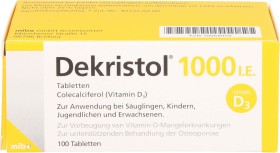 Dekristol 1000 i.E. Tabletten, 100 Stück