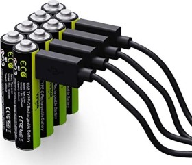 Verico LoopEnergy Micro AAA Li-Ion USB-C 600mAh, 4er-Pack (1UDBT-A2WEBC-NN)