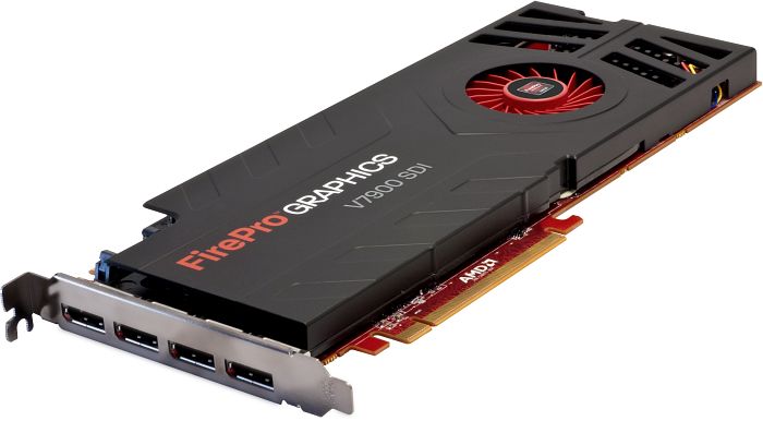 AMD FirePro V7900 SDI, 2GB GDDR5, 4x DP