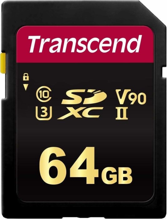 Transcend 700S R285/W180 SDXC 64GB, UHS-II U3, Class 10