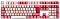 Ducky One 3 Gossamer Pink, MX RED, USB, DE (DKON2108-RDEPDGOWWPC2)