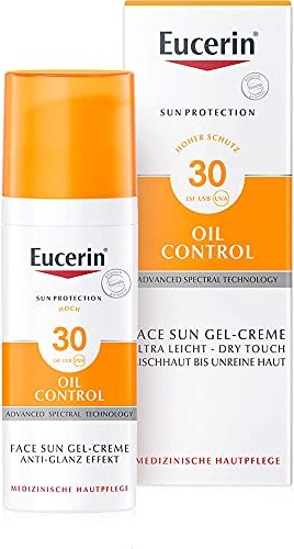 Eucerin Sun Oil Control Gel-Creme LSF30, 50ml
