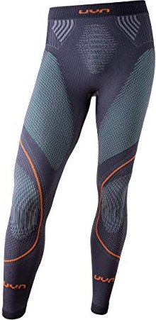 UYN Evolutyon długie spodnie charcoal/green/pomarańczowy shiny (męskie)