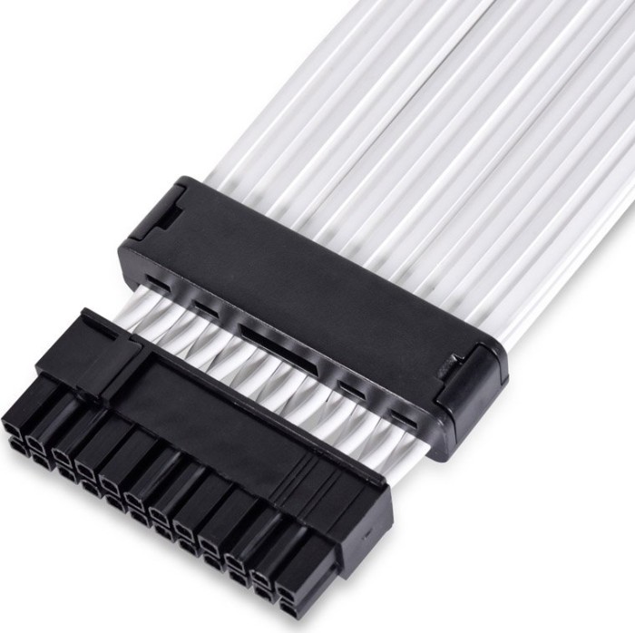 Lian Li Strimer Plus V2, 24-Pin ATX Verlängerungskabel, 6/8-Pin PCIe Verlängerungskabel, RGB beleuchtet, Set