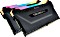 Corsair Vengeance RGB PRO black DIMM kit 32GB, DDR4-2666, CL16-18-18-35 Vorschaubild