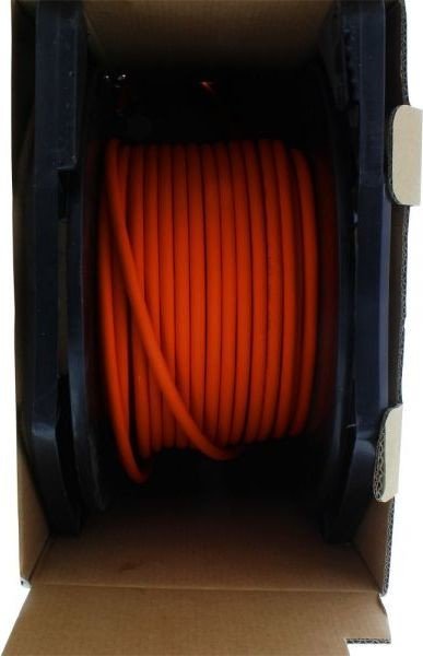 InLine Twisted-Pair Duplex Verlegekabel, Cat7a, S/FTP, ohne Stecker, 50m, orange