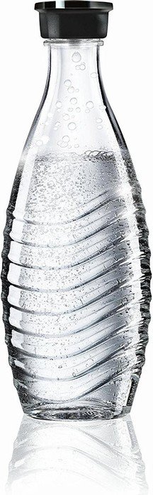 SodaStream Crystal 2.0 Trinkwassersprudler mit 1 Glaskaraffe schwarz