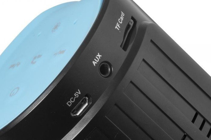Technaxx MusicMan Bluetooth LED Light Soundstation BT-X26 schwarz/blau