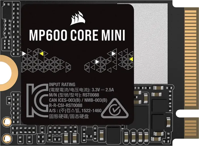 Corsair Force Series MP600 Core mini 1TB, M.2 2230 / M-Key / PCIe 4.0 x4