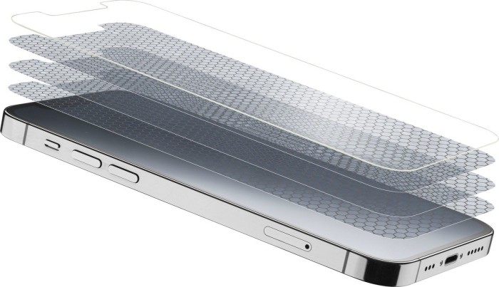 Cellularline Strong Glass für Apple iPhone 13/13 Pro
