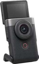 Canon PowerShot V10 Vlogging zestaw startowy srebrny