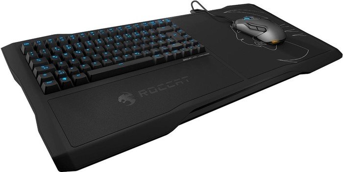 Roccat Sova Gaming Lapboard, czarny, LED niebieska, USB, UK