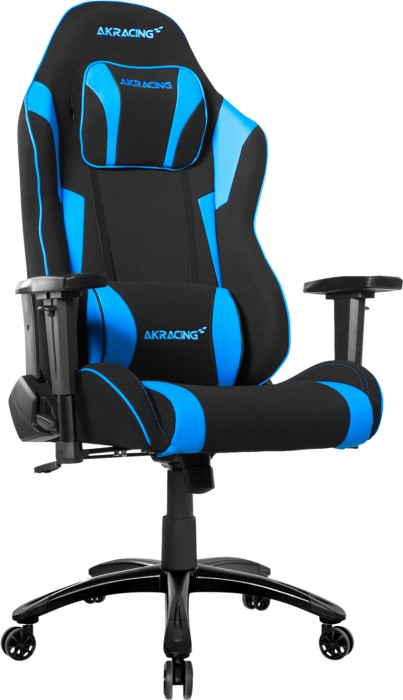 AKRacing Core Ex-Wide niebieski Specials Edition fotel gamingowy, czarny/niebieski