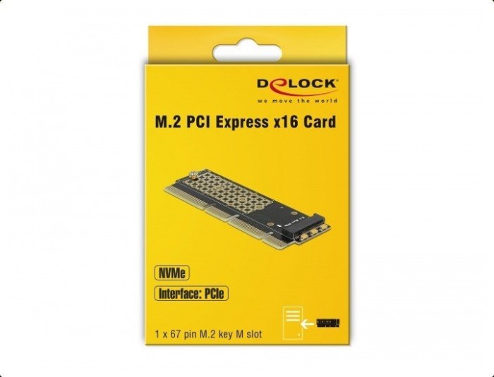 DeLOCK PCIe -> M.2 PCIe