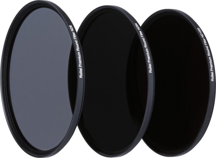 Rollei filtr szary zestaw ND8, ND64, ND1000 62mm