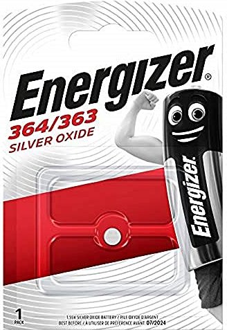 10 X Energizer Silberoxid 364/363 Batterien 1.55V SR60 SR621SW Uhr 