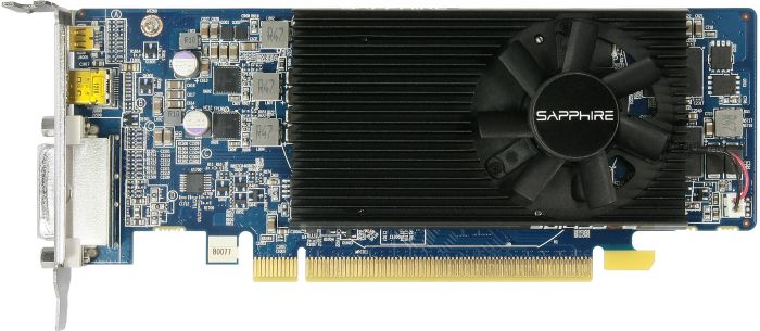 Sapphire Radeon HD 7750, 1GB GDDR5, DVI, Micro HDMI, mDP, lite retail