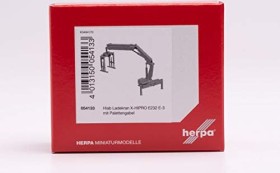 Herpa Hiab Ladekran X-HIPRO 232 E-3 mit Palettengabel (054133)