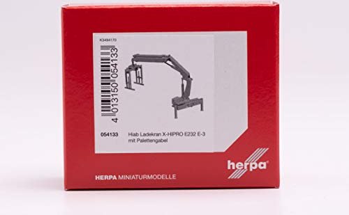 Herpa Z Zurüstteil Ladekran Hiab LK X-HIPRO 232 E-3 m.Palettengabel 054133