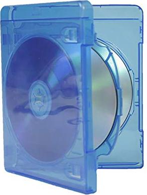 MediaRange BD-Hülle, 4 Discs, 30 Stück, blau