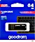 goodram UME3 schwarz 64GB, USB-A 3.0 Vorschaubild