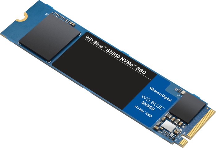 Western Digital WD Blue SN550 NVMe SSD 1TB, M.2 2280/M-Key/PCIe 3.0 x4
