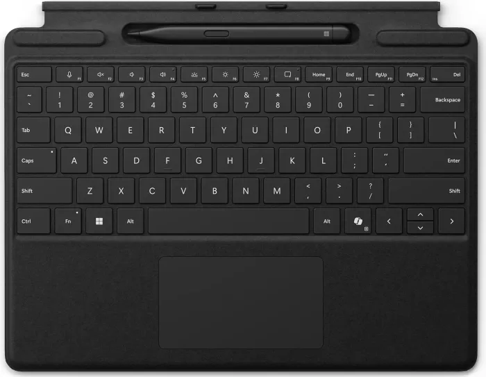 Microsoft Surface Pro Keyboard mit Slim Pen schwarz, Surface Slim Pen 2 Bundle, DE