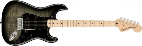 Fender Squier Affinity Series Stratocaster FMT HSS MN Black Burst