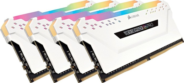 Corsair Vengeance RGB PRO biały DIMM Kit 128GB, DDR4-3000, CL16-18-18-36