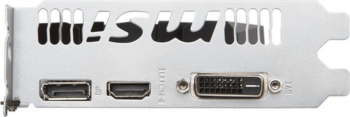 MSI GeForce GTX 1050 Ti 4G OC, 4GB GDDR5, DVI, HDMI, DP