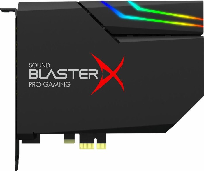 Creative Sound BlasterX AE-5 Plus, PCIe x1
