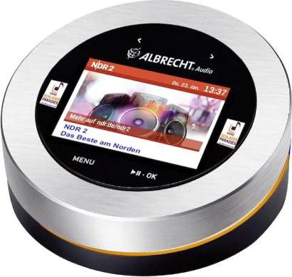 ALBRECHT DR50B – DAB+/UKW Radio-Tuner mit Bluetooth