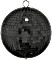 Eurolite kula lustrzana 15cm czarny (50120054)