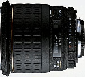 Sigma AF 24mm 1.8 EX DG Asp makro do Nikon F czarny
