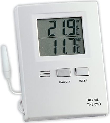 TFA Dostmann Digitales Thermometer weiß (30.1012)