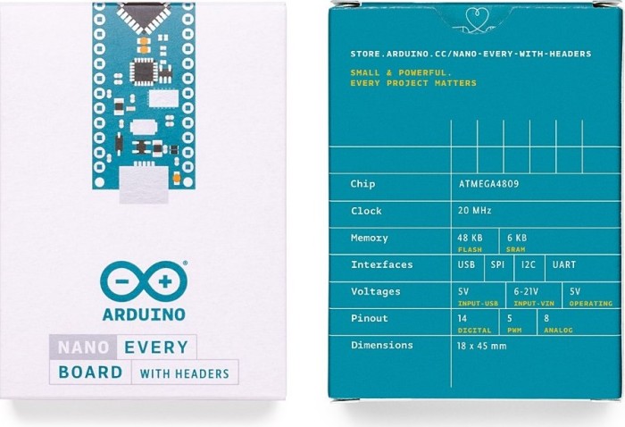 Arduino Nano Every mit Header