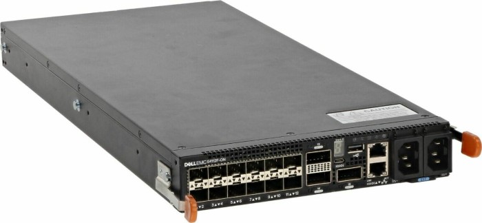 Dell PowerSwitch S Series S4100 S4112F-ON Desktop 10G Managed Stack Switch,  12x SFP+, 3x QSFP28 (S4112F-ON/210-AOYR) | Price Comparison Skinflint UK