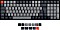 Keychron K4 V2 black, LEDs white, Gateron BLUE, USB/Bluetooth, UK (K4-A2-UK)