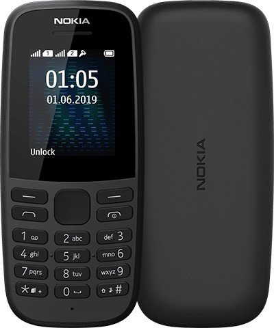 Nokia 105 (2019) Dual-SIM schwarz