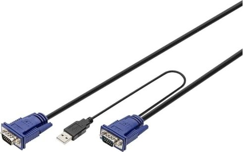 DIGITUS KVM-Kabel PS/2 für KVM-Konsolen