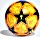 adidas piłka nożna UCL Club 23/24 Knockout piłka beam yellow/black/solar red (IN9331)